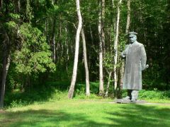 Stalin statue in Grutas Park, Lithuania
