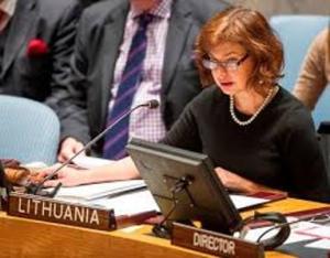 Lithuania's Ambassador to the UN Raimonda Murmokaitė (Lithuanian Ministry of Foreign Affairs)